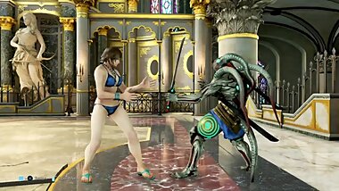 Asuka Bikini Jiggle Test