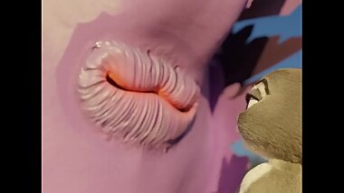 Judy Hopps Unbirth by chicken