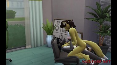Furry Hentai Yaoi - Futanary wolf gets fucked and fucks lyon