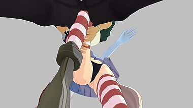 Ballbusting - 3D Hot Teen Shimakaze