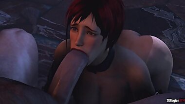 Mila - Monster Cock BJ