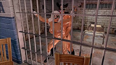 Saga vs Black Cat in Jail