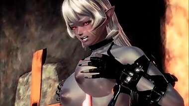 HS Dark Elf 3D Hentai ver.2