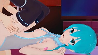 (3D Hentai) Sex with Hatsune Miku (??? ???, ?? ??, VOCALOID)