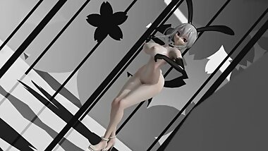 MMD R-18 Haku - Toxic [Oiled]