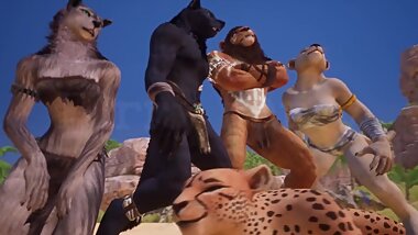 Wild Life - Furry Party [BI/FURRY/CUM]