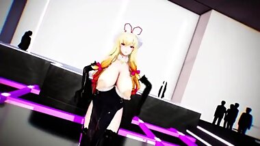 [MMD] R-18 Purple Yakumo Roki