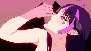 New 2020 Anime entangled with the long tongue of the devil