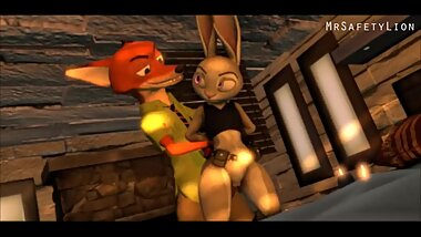 Zootopia Nick Wilde and Judy Hopps have sex!