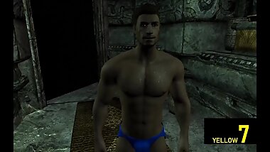 Bathhouse for horny men - Showers and Steam room