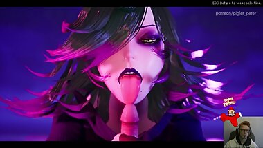 [3D animation] Under the Witch - Compilation (BJ, TJ, HJ, Cowgirl)