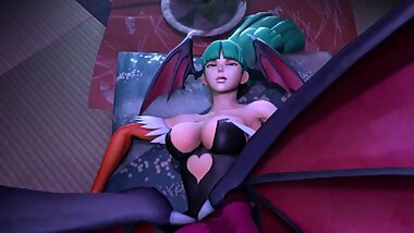 NSFW Darkstalkers, Felicia, Morrigan Aensland 3D Hentai Animation Good Quality, Long