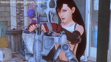 Final Fantasy 7 Remaka Tifa Lockhart Hentai Porn Part 3