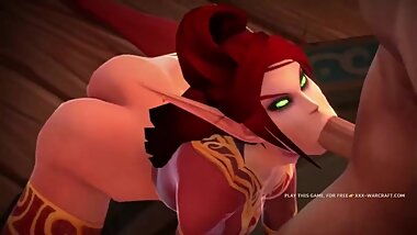 Hot episodes from warcraft xxx parody