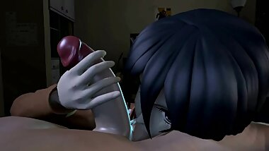 SFM Mikasa handjob loop (esk-0 tumblr)