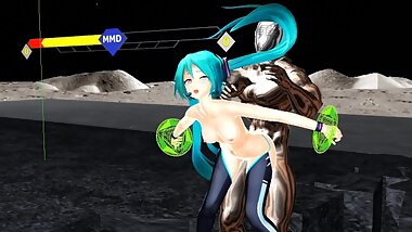 [MMD R-18] Defeated and Fucked II
