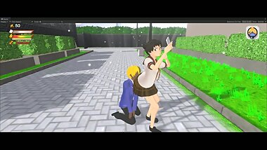 Blackmailed to kissing ass