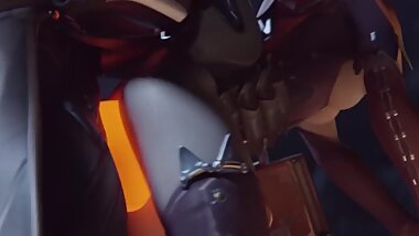 Mercy creampied by glowing Reaper cock - Overwatch (Sound)