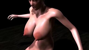 3D Anime Babe Fingered And Fucked