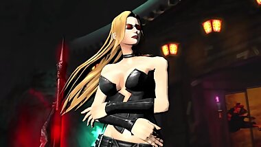 Trish Win Pose UMVC3