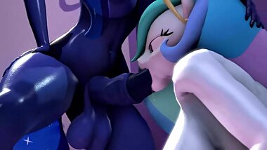 jimahn: Luna Fucks Celestia's Mouth ( EXTENDED )