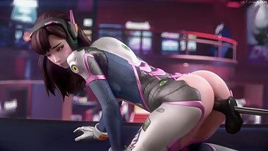 Overwatch 3d Animation Compilation Part 3 [10 min + Full HD]