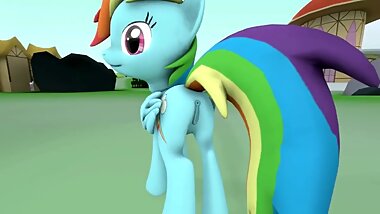 MLP FART PONY POOTS rainbow dash tooting in your face