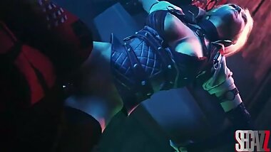 Harley Quinn is Hungry For Cock