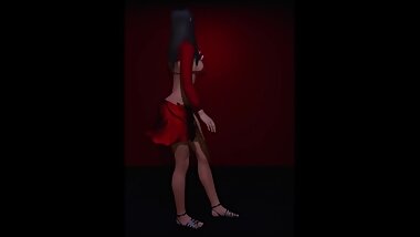 3D Animation - Hot Dancing Queen