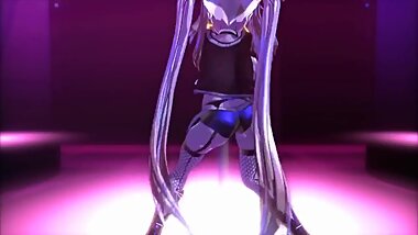 [3D MMD] Ariane Cevaille Pole Dance Breast Expansion #2 (120 FPS) by Silo9