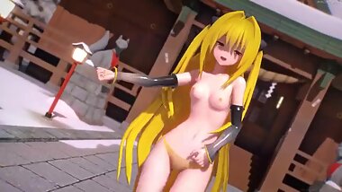 [R-18] [Get Naked] Gokuraku Jodo - Criminal Yami (To Love-ru)