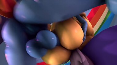 Rainbow Dash x Daring Do