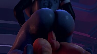I became a bitch babe Horror 3D 1080p