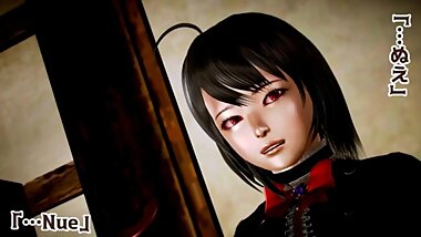 [MMD] R-18 HoneySelect batalla! Nue chan vs (Parte 3) [Touhou]