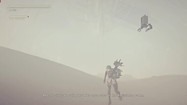 NieR:Automata GOTY A2 Nude Mod Sexy Outfit Full Walkthrough Part 36 JAP ENG