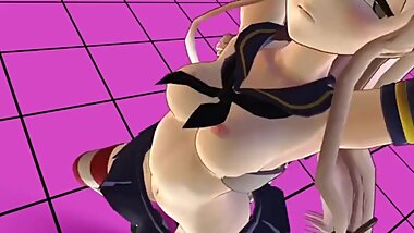 [MMD] R-18 Shimakaze solo kite dance