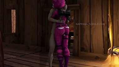 Team Leader Thighjob - 3d cartoon hentai sex game