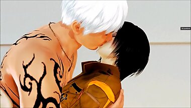 Mikasa takes care of a titan cock (Honey Select: Attack on Titan)