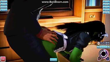 Honey Select Green Maid