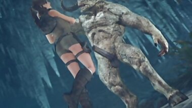 3D Girls Annihilated by Scary Monsters!
