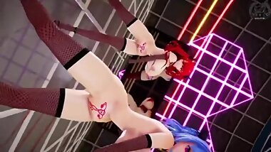 [MMD] R-18 Delirio de la victima del movil
