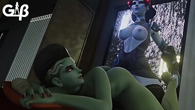 Bride Sombra Fucked By Widowmaker Overwatch (Blender Animation W/Sound)