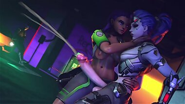 Overwatch futa for true futa fans (sound)