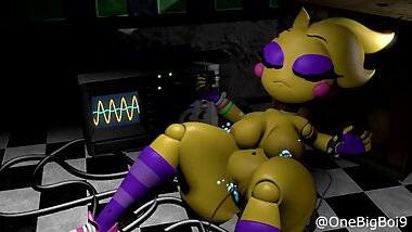 (FNAF/SFM/NSFW) Toy Chica's Electric Masturbation