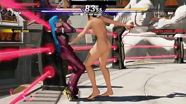 Dead or Alive 6 Nude Battles #8 Kula Diamond vs Mai Shiranui