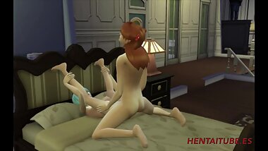 Asuka Futanari Fuck Hard Rei Ayanami and cum inside - Evangelion Hentai