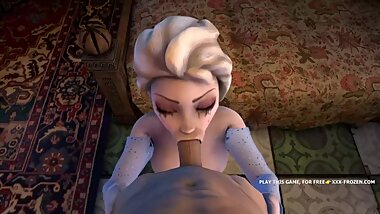 hot moments of frozen xxx game's gameplay #1
