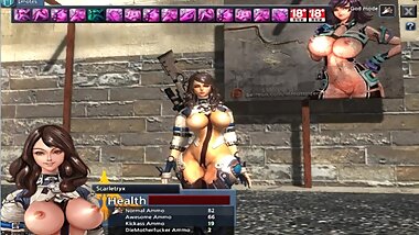 Anime girl with big breasts gets fucked