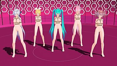 3D MMD - Kimagure Mercy - Bondage Dance