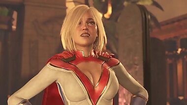 Catfight - Powergirl vs Starfire